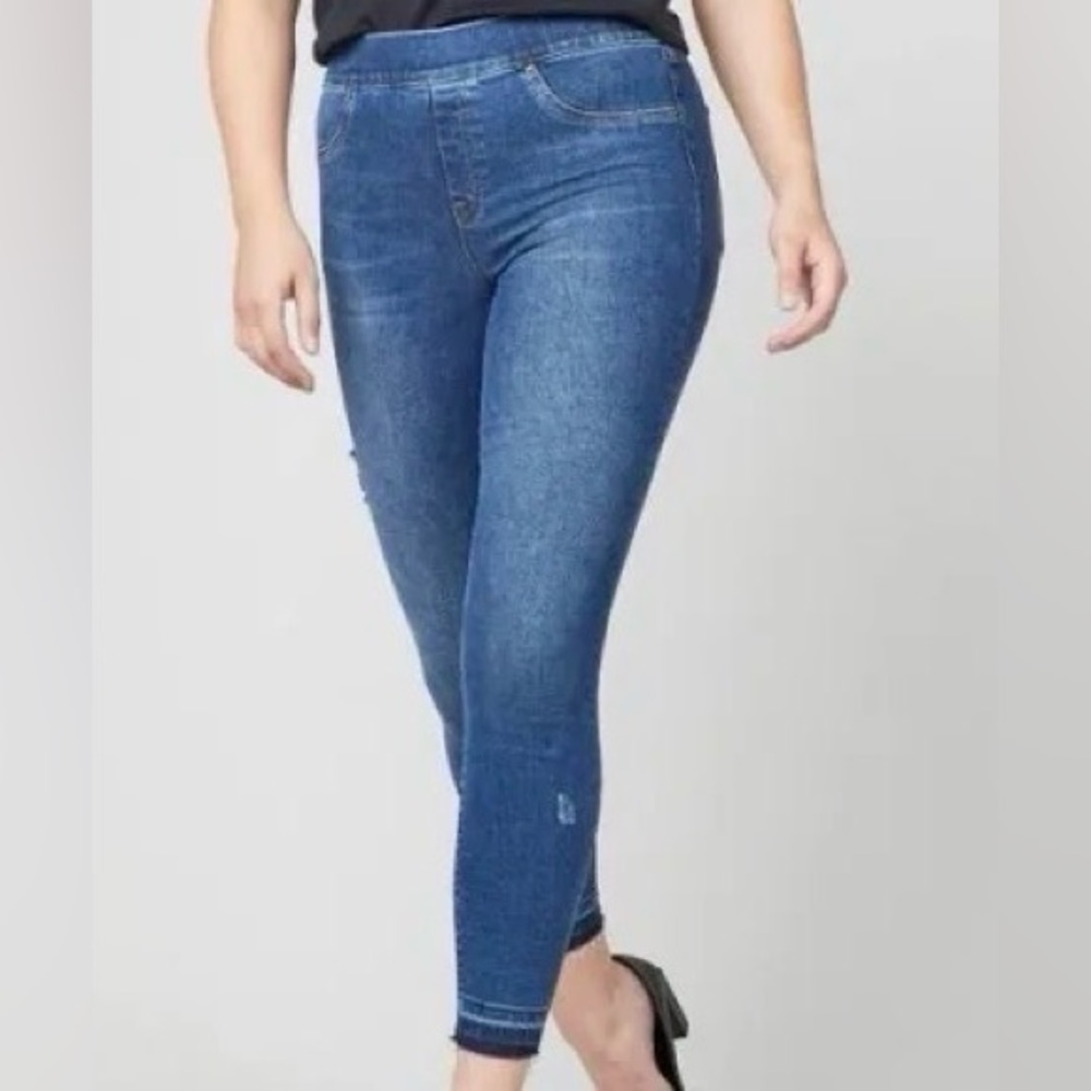 Spanx Ankle Skinny Pull on Jeans